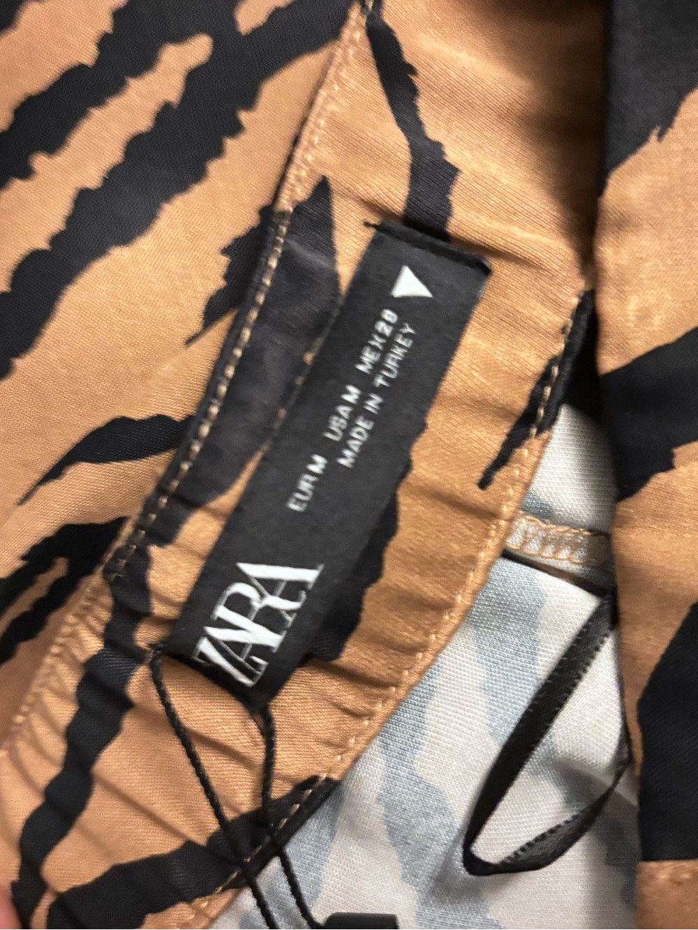 New Zara Wide-Leg Satin Pants - Picture 3 of 4